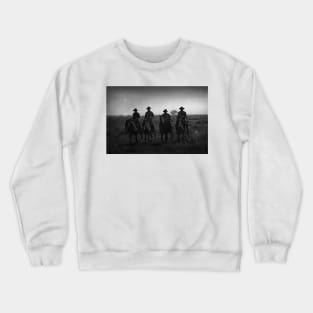 gauchos in black and white Crewneck Sweatshirt